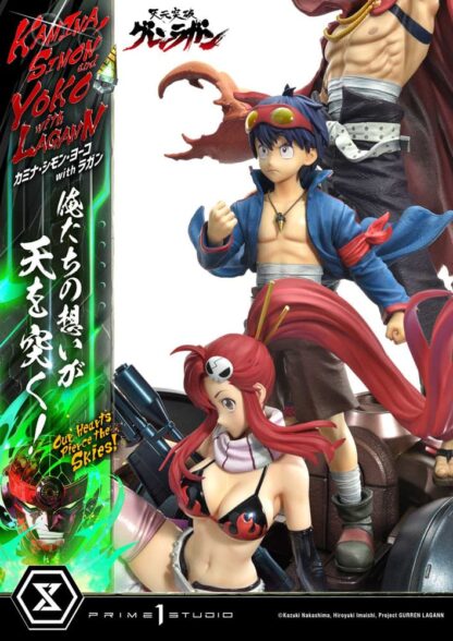 Gurren Lagann Ultimate Premium Masterline Series Statue 1/4 Kamina, Simon & Yoko with Lagann 97 cm – Bild 17