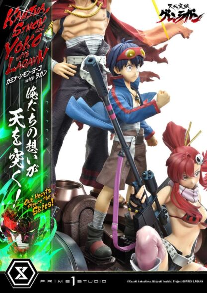 Gurren Lagann Ultimate Premium Masterline Series Statue 1/4 Kamina, Simon & Yoko with Lagann 97 cm – Bild 18
