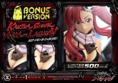 Gurren Lagann Ultimate Premium Masterline Series Statue 1/4 Kamina, Simon & Yoko with Lagann Deluxe Bonus Version 97 cm – Bild 26