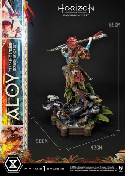 Horizon Forbidden West Ultimate Premium Masterline Series Statue 1/4 Aloy Bonus Version 69 cm – Bild 4
