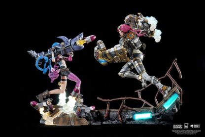 League of Legends Statuen 1/6 2er-Pack Vi & Jinx – Bild 2