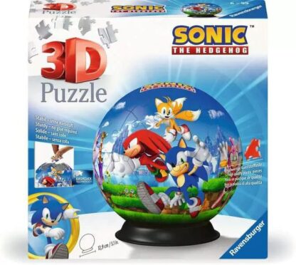 Sonic - The Hedgehog 3D Puzzle Characters Puzzle Ball (72 Teile) – Bild 2