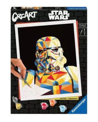 Star Wars CreArt Malen nach Zahlen Malset Stormtrooper 24 x 30 cm