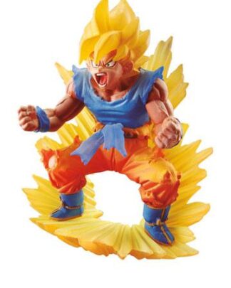 Dragon Ball Z Statue Dracap Memorial 02 Super Saiyan Son Goku 7 cm