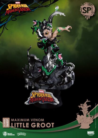 Marvel Comics D-Stage PVC Diorama Maximum Venom Little Groot Special Edition 16 cm – Bild 2
