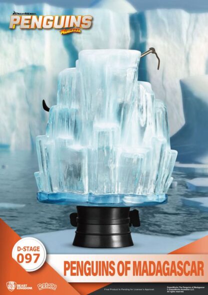 Die Pinguine aus Madagascar D-Stage PVC Diorama Skipper, Kowalski, Private & Rico 14 cm – Bild 4