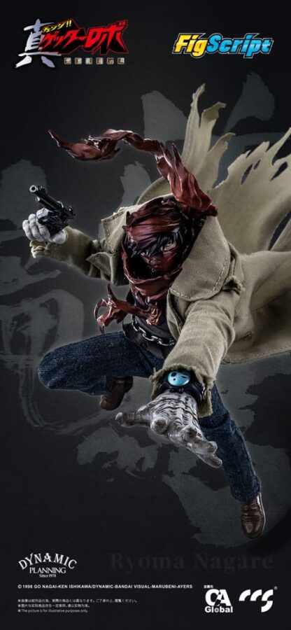 Getter Robo Armageddon Actionfigur 1/12 Ryoma Nagare 16 cm – Bild 12
