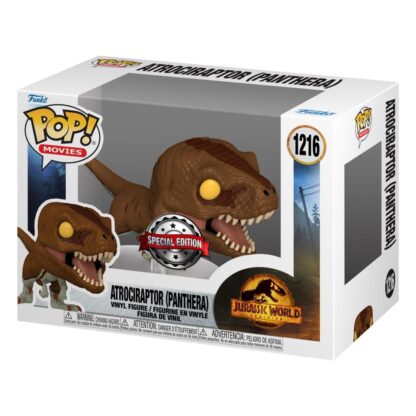 Jurassic Park POP! Movies Vinyl Figur Atrociraptor (Panthera) Exclusive 9 cm – Bild 2
