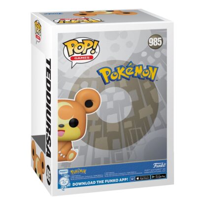 Pokemon POP! Games Vinyl Figur Teddiursa(EMEA) 9 cm – Bild 2