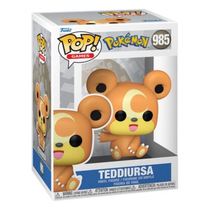 Pokemon POP! Games Vinyl Figur Teddiursa(EMEA) 9 cm – Bild 3