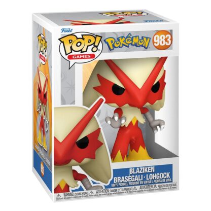 Pokemon POP! Games Vinyl Figur Blaziken(EMEA) 9 cm – Bild 2