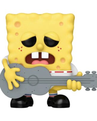 SpongeBob Schwammkopf 25th Anniversary POP! Vinyl Figur SB w/Guitar 9 cm