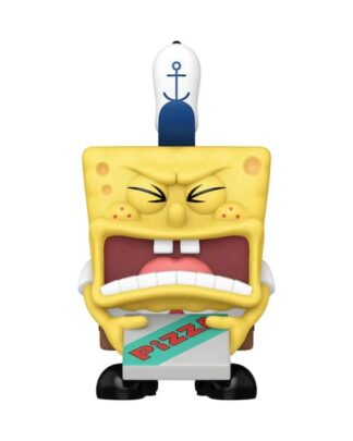 SpongeBob Schwammkopf 25th Anniversary POP! Vinyl Figur SB w/Pizza 9 cm