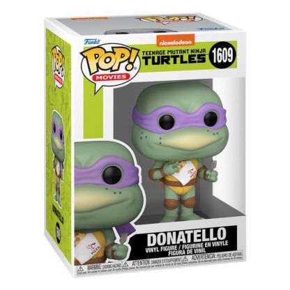 Teenage Mutant Ninja Turtles POP! Movies Vinyl Figur Donatello w/Napkin 9 cm – Bild 2