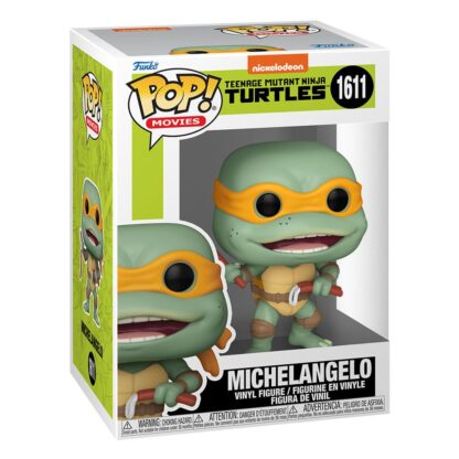 Teenage Mutant Ninja Turtles POP! Movies Vinyl Figur Michelangelo Sausage Link Nunchucks 9 cm – Bild 2
