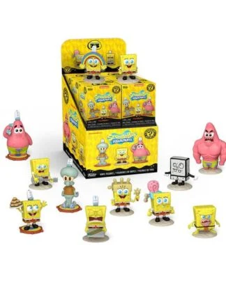 SpongeBob SquarePants Mystery Minis Minifiguren 25th Anniversary 5 cm Display (12)