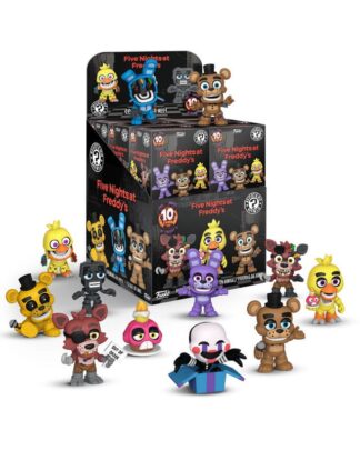 Five Night's at Freddy Mystery Minis Minifiguren FNAF (10y Anniversary) 5 cm Display (12)
