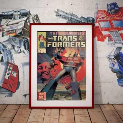 Transformers Kunstdruck 40th Anniversary Limited Edition 42 x 30 cm – Bild 3