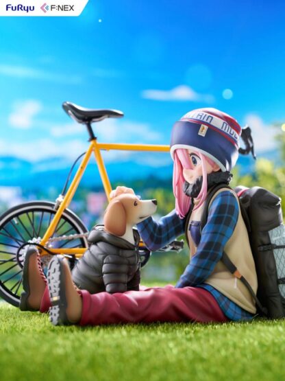 Laid Back Camp F:NEX PVC Statue 1/7 Nadeshiko Kagamihara 13 cm – Bild 8