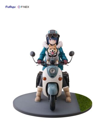Laid Back Camp F:NEX PVC Statue 1/7 Rin Shima 20 cm