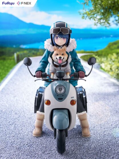 Laid Back Camp F:NEX PVC Statue 1/7 Rin Shima 20 cm – Bild 2