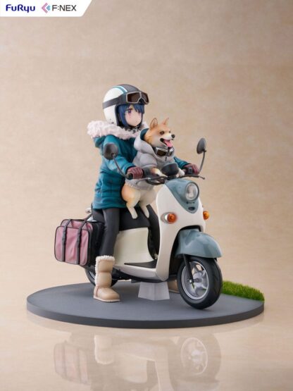 Laid Back Camp F:NEX PVC Statue 1/7 Rin Shima 20 cm – Bild 3
