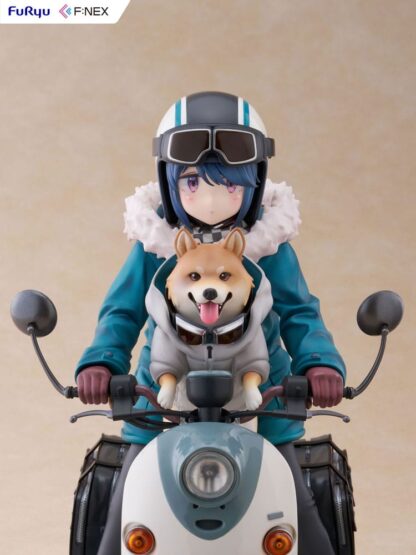 Laid Back Camp F:NEX PVC Statue 1/7 Rin Shima 20 cm – Bild 4