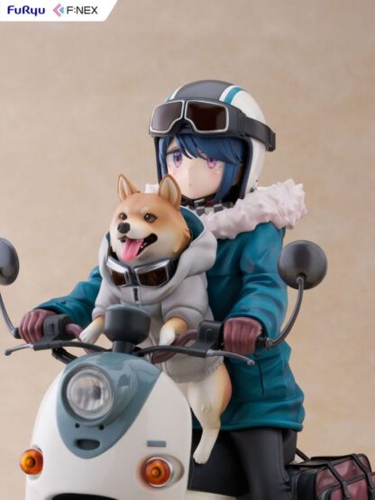 Laid Back Camp F:NEX PVC Statue 1/7 Rin Shima 20 cm – Bild 5