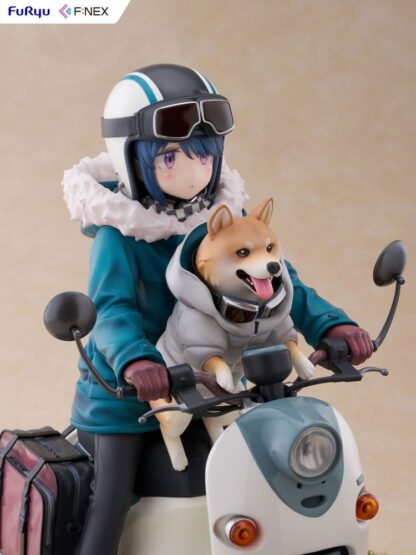 Laid Back Camp F:NEX PVC Statue 1/7 Rin Shima 20 cm – Bild 6