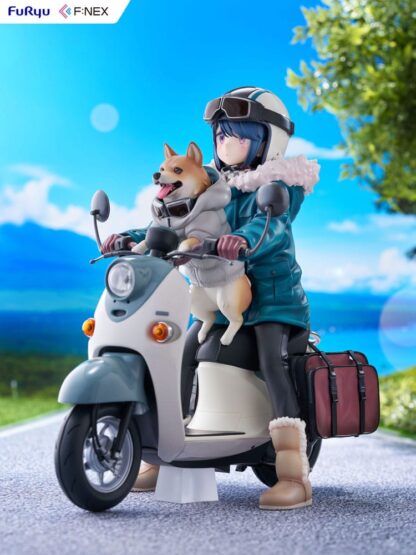 Laid Back Camp F:NEX PVC Statue 1/7 Rin Shima 20 cm – Bild 9