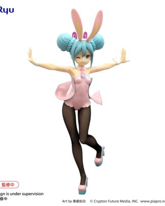 Hatsune Miku BiCute Bunnies PVC Statue Wink Pearl Pink Color Ver. 30 cm