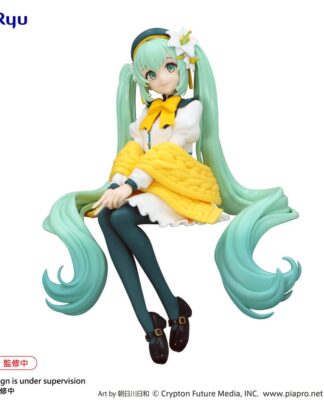 Hatsune Miku Noodle Stopper PVC Statue Flower wVer. 14 cm
