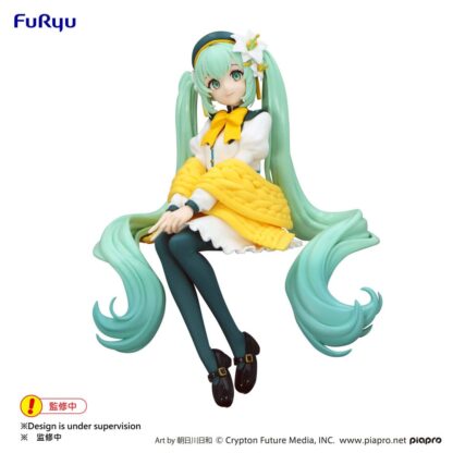 Hatsune Miku Noodle Stopper PVC Statue Flower wVer. 14 cm