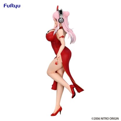 Super Sonico Trio-Try-iT PVC Statue China Dress Ver. 21 cm – Bild 3
