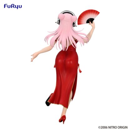 Super Sonico Trio-Try-iT PVC Statue China Dress Ver. 21 cm – Bild 5