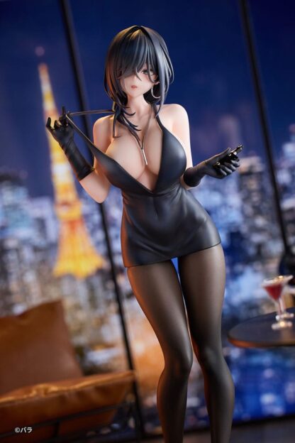 Original Character PVC Statue 1/6 Ishimi Yokoyama Black One-piece Dress Ver. illustration by Bara 28 cm – Bild 5