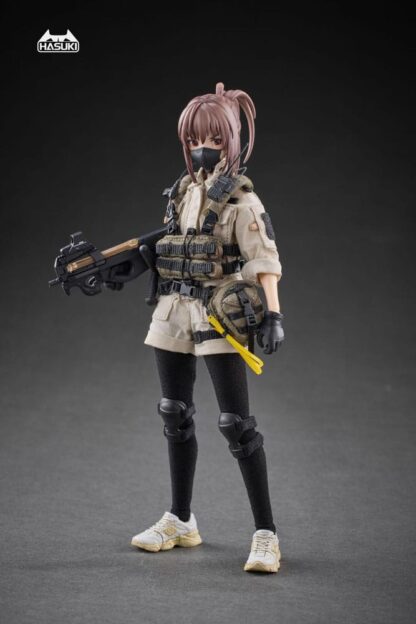 Pocket Art Actionfigur 1/12 PA006 Reizei Hiyo the Security 15 cm – Bild 2