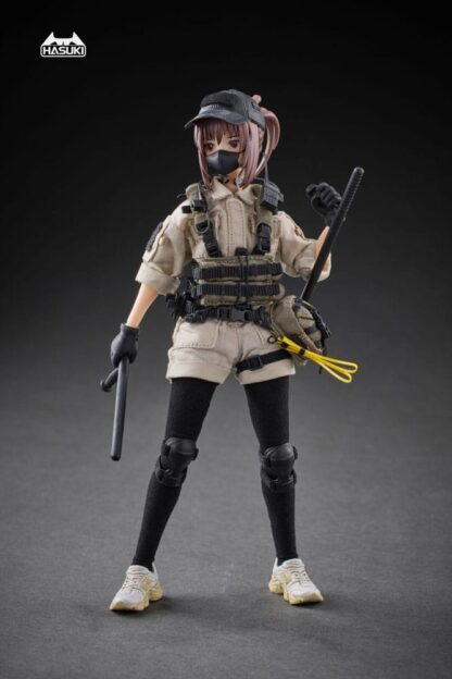Pocket Art Actionfigur 1/12 PA006 Reizei Hiyo the Security 15 cm – Bild 4