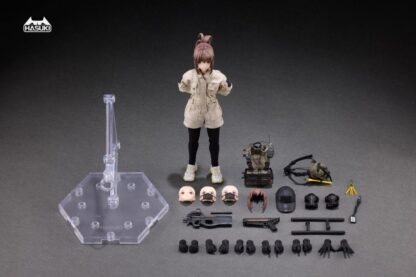 Pocket Art Actionfigur 1/12 PA006 Reizei Hiyo the Security 15 cm – Bild 7