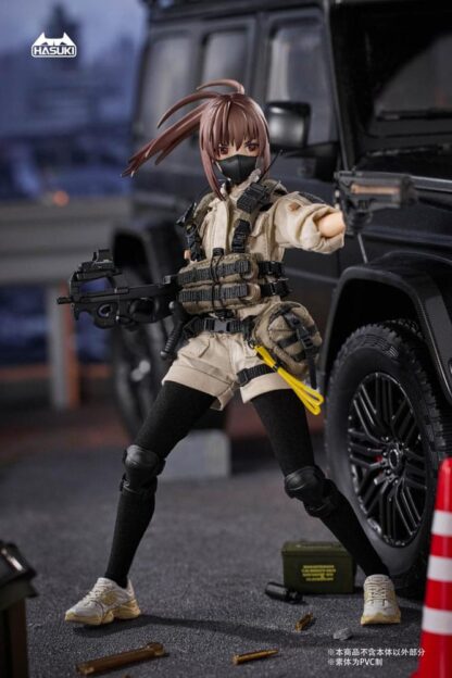 Pocket Art Actionfigur 1/12 PA006 Reizei Hiyo the Security 15 cm – Bild 10