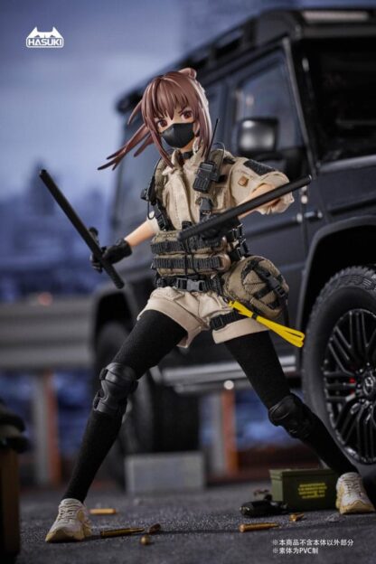 Pocket Art Actionfigur 1/12 PA006 Reizei Hiyo the Security 15 cm – Bild 11