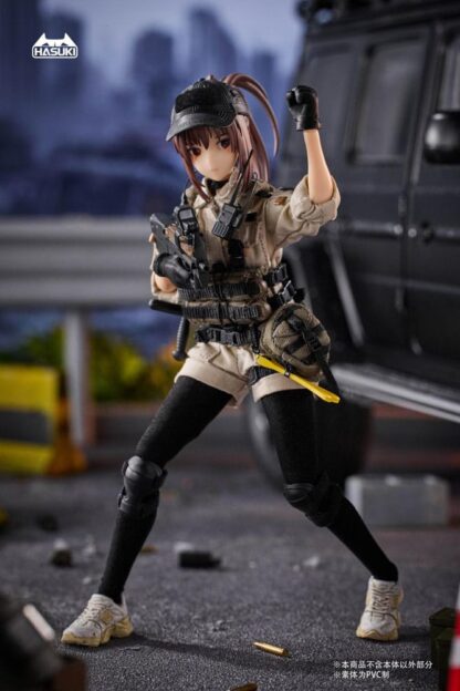 Pocket Art Actionfigur 1/12 PA006 Reizei Hiyo the Security 15 cm – Bild 19