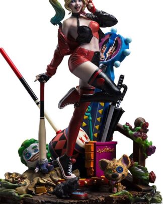 DC Comics Deluxe Art Scale Statue 1/10 Harley Quinn (Gotham City Sirens) 22 cm