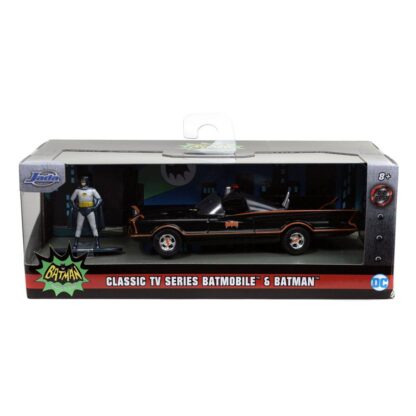 Batman Classic TV Series Diecast Modell 1/32 1966 Classic Batmobil mit Figur – Bild 13