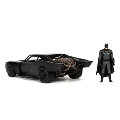 Batman 2022 Hollywood Rides Diecast Modell 1/24 2022 Batmobil mit Figur – Bild 5