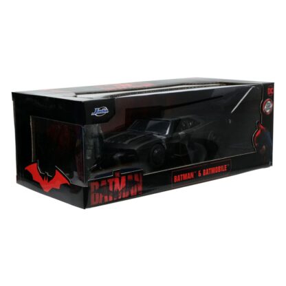 Batman 2022 Hollywood Rides Diecast Modell 1/24 2022 Batmobil mit Figur – Bild 16