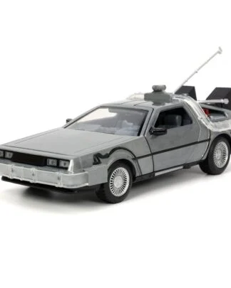 Back to the Future Hollywood Rides Diecast Modell 1/24 Back to the Future 1 Time Machine