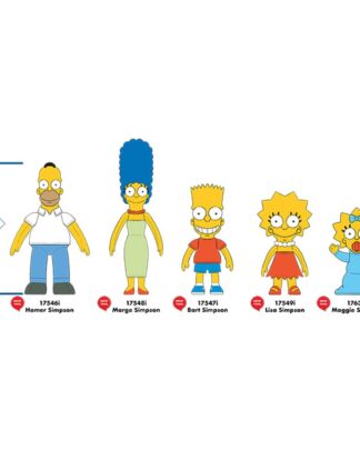 Simpsons Plüschfiguren 27 cm Sortiment (8)
