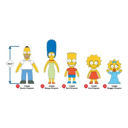 Simpsons Plüschfiguren 27 cm Sortiment (8)