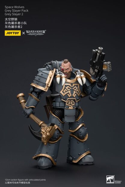 Warhammer The Horus Heresy Actionfigur 1/18 Space Wolves Grey Slayer Pack Grey Slayer 2 12 cm – Bild 2
